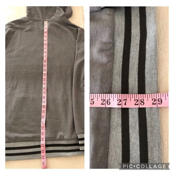 Team Apparel NFL Hoodie Drawstring Heather Gray Tampa Bay Buccaneers - Picture 6 of 11